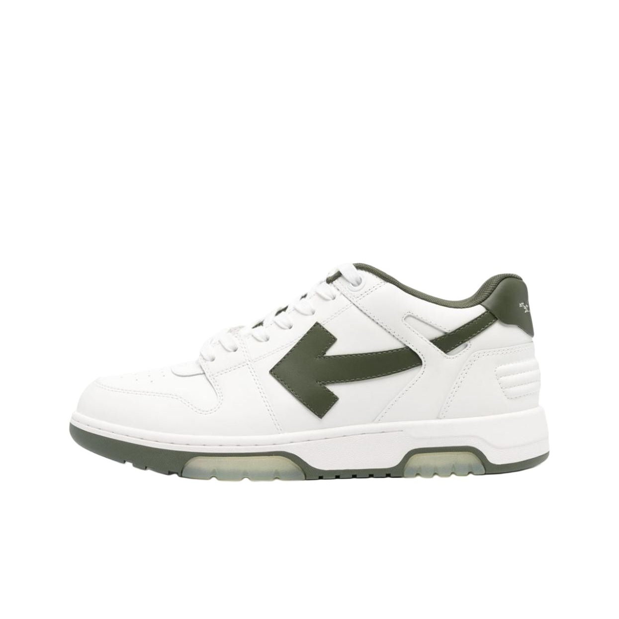 OFF WHITE Out Of Office Low Top Skateboard Shoes Men's White