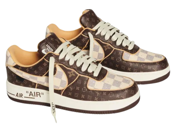 AF1 x OW by Virgil - Brown Monogram