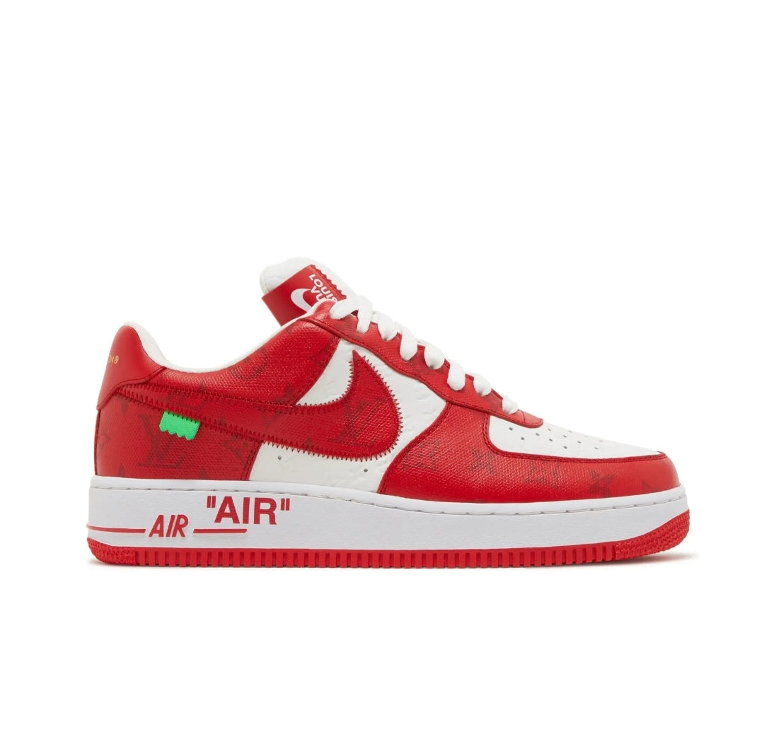 Nike Air Force 1 Low Louis Vuitton White Red